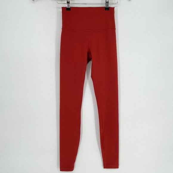 Lululemon Wunder Train High Rise Leggings 28” Vintage Rose Size 4 - Picture 5 of 12